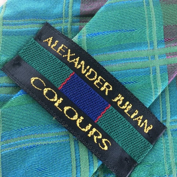 ALEXANDER JULIAN SILK TIE - Picture 4 of 14